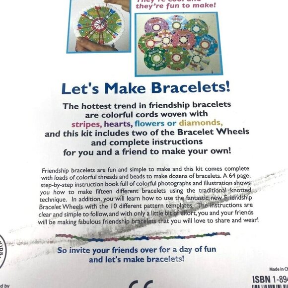 Spicebox For Kids Friendship Bracelet Kits For Kids Creative Crafts NWOT - Picture 10 of 11